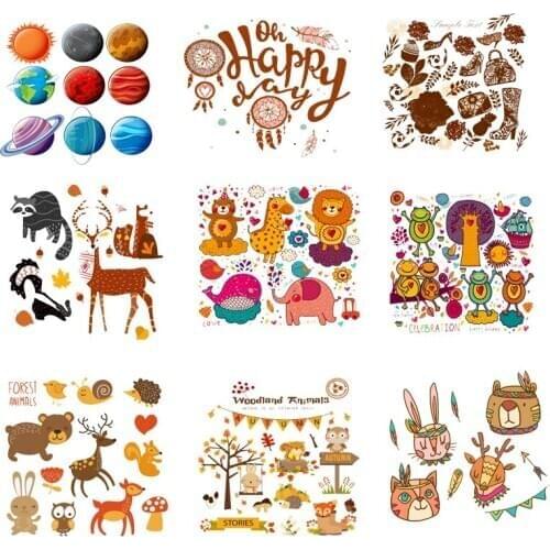 Iron-on Transfers for Clothing Patches for Clothes Sticker Diy Patch Thermocollant Flex Fusible Transfer Vinyl Adhesive Stripe J
