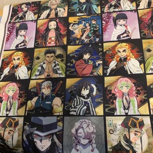 50*140cm Fabric Patchwor Printed for Tissue Kids Home Textile for Sewing Doll Dress Curtain Polyester cotton