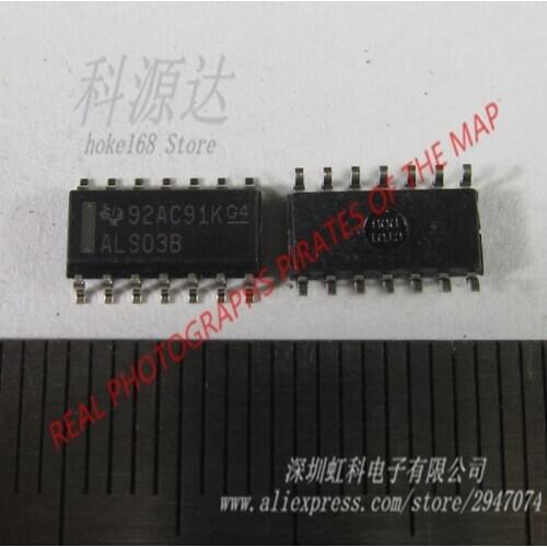 10pcs/lot SN74ALS03BDG4 SOIC14 SN74ALS03B ALS03B In Stock