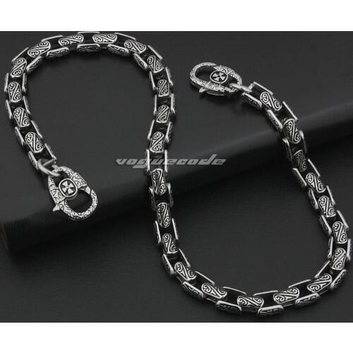 18" ~ 36" 316L Stainless Steel Mens Wallet Chain 5A020WC(Length 24inch)