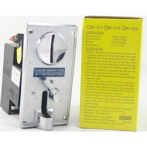 2017 new High quality coin selector,Hot sales coin acceptor for washing machine or vending machine