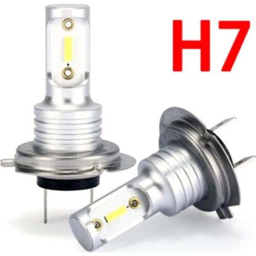 360 Degree Beam Angle H7 LED Headlight Bulbs Conversion Kit Hi/Lo Beam 55W 8000LM 6000K Super Bright carro voiture