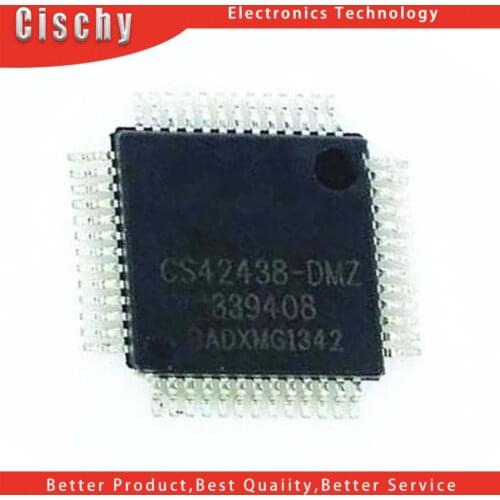 5pcs/lot CS42438-DMZ 42438 CS42438 S42438 MQFP-52 new original In Stock