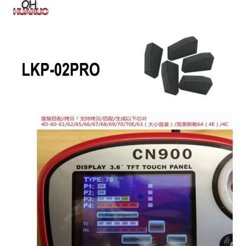 5 PCS/LOT, LKP-02PRO Car Key Chip for VVDI KYDZ Programmer Unlock/Program/Copy Unlimited 4D-60/61/62/65/66/67/68