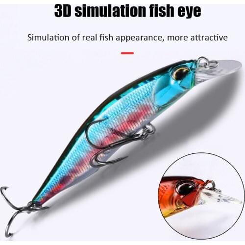 8.5cm 8.5g Minnow Fishing Lures Floating Artificial Hard Bait Crankbait Pesca Freshwater Bass Fishing Tackles