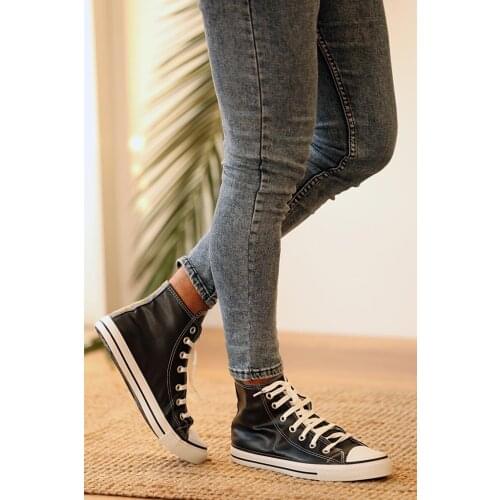 A3333-20Siyah Pink Potin Black Men Boots A3333-20