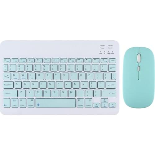 For iPad Air Pro 10 inch Bluetooth Wireless Keyboard and Mouse for Xiaomi Samsung Huawei Phone Tablet For Android IOS Windows