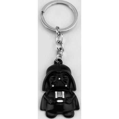 Dongsheng Star War Keychain Darth Vader Storm Trooper Action Minifigure Keychain Star War Keyrings Keyholder for Fans Jewelry-50