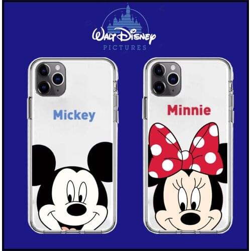 DISNEY 2021 Mickey Case for IPhone 11 12 Pro Xs Max iPhone SE 2020 6 6S 7 8 Plus Cute Phone Case 360 Full Cover