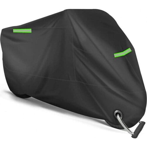 Motorcycle Cover Waterproof Wear-resisatant Universal Black Motorbike Protective Cover Universal in Four Seasons for Scooter