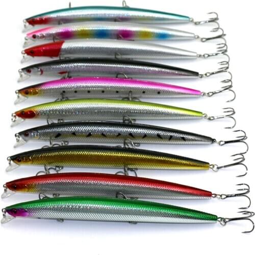 HENGJIA 1PC big game Minnow Fishing Lure 18CM 26G 3 hooks topwater wobblers artificial japan hard bait swim bait pesca tackle