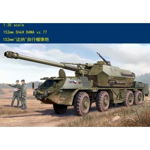 Hobby Boss 1/35 85501 Scale 152mm Shkh dana VZ.77 Plastic Model Kit hobbyboss