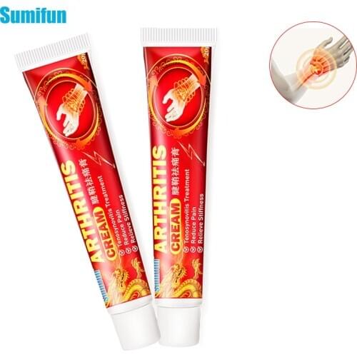 Sumifun 20g Tendon Sheath Ointment Pain Relief Cream For Hand Wrist Thumb Finger Therapy Tenosynovitis Joints Pain Plaster P1201