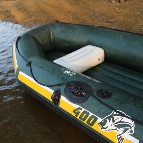 PVC Inflatable Lightweight Air Cushion Seat Moisture-proof Pad For Inflatable Kayak Fishing Boat Seat Pillow Rafting Beach