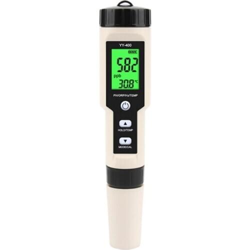 New YY-400 Hydrogen Ion Concentration Water Quality Test Pen PH/ORP/H2 and TEM 4 in 1 Digital Drinking Water Meter