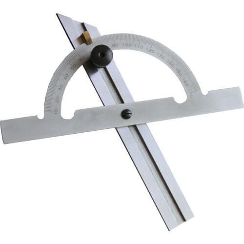 Stainless steel sliding Protractor/ fine adjustable protractor / Sliding protractor 200*400mm