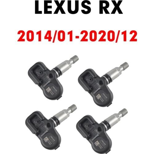 Tire Pressure Sensor Monitoring System For Lexus RX (2006-2020) TPMS 315MHz 4260733021 4260706020 4260748010 4260706090