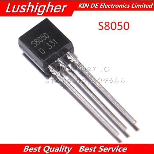 100PCS S8050 TO-92 8050 TO92 SS8050 New Original Triode Transistor