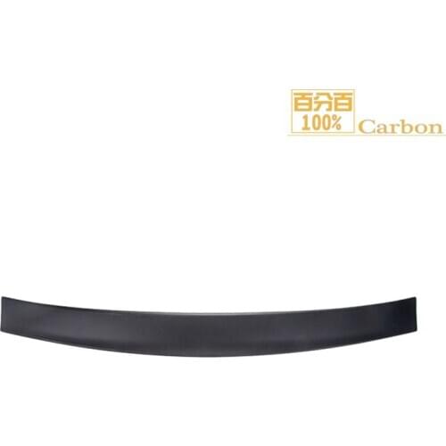 100% Carbon ABS Fit for Honda Civic Double Tail Matte Black