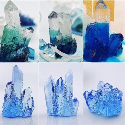 3D Crystal Column Silicone Molds Candy Mould Chocolate Moulds Crystal Aroma Stone Moulds New