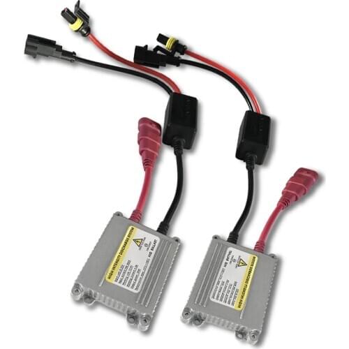 2Pcs Xenon H7 55W Digital Slim Ballast Xenon H4 Ballast HID Blocks Ignition Unit Block Electronic Blocks Kit Xenon Ballast H3 H1