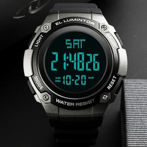 SKMEI Mens Watches New Fashion Casual Waterproof LED Digital Outdoor Sports Watch Men Multifunction Student Wrist watches