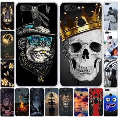 For Coque ZTE Blade V9 Case Flower Painted Back Cover for ZTE Blade V9 Case Cover for ZTE Blade V9 Soft Silicone Bumper Coque