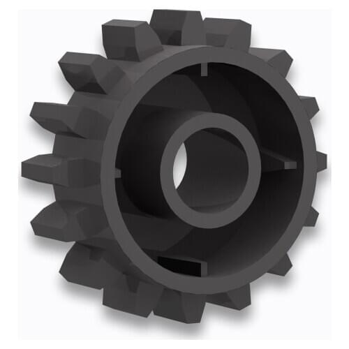 Building Blocks Parts 6542b 10PCS Technic Gear 16 Tooth with Clutch [Smooth] LEGOING MOCS Education