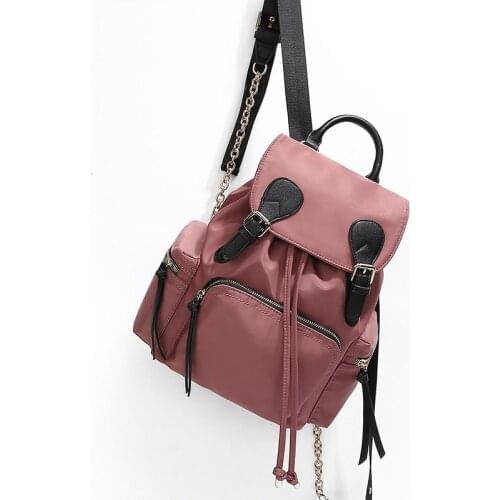 Outdoor Drawstring Travel Flap Backpack Womens Casual Storage Rucksack Weekend Cosmetic Umbrella Phone Organize Bag Accessories