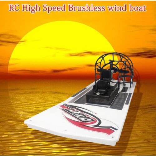 GARTT High Speed Swamp Dawg boat Remote Control Two Channels Big Sale Turbo Cruise RC High Speed Brushless wind boat
