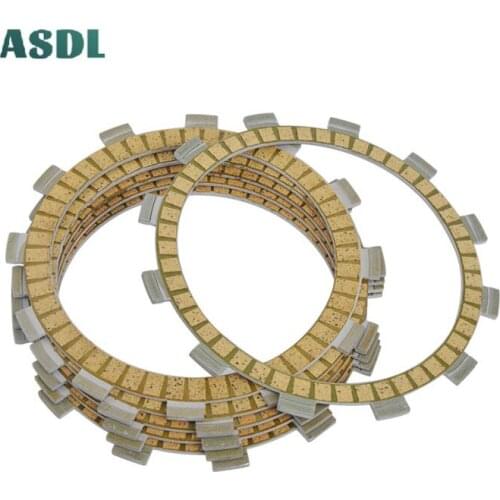125CC Motorcycle Paper Based Friction Clutch Plate Kit for Yamaha XT250 XT 250 XVS125 Drag Star XVS 125 XV125 Virago XV 125