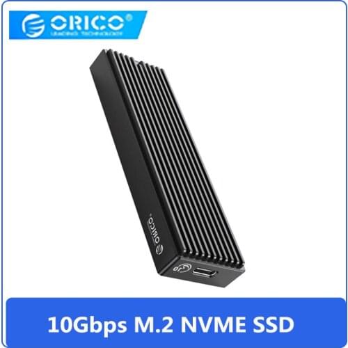 ORICO M2PV-C3 10Gbps SSD Enclosure Type-C M.2 NVME SSD Mobile Enclosure for 2230 2242 2260 2280 External Solid State Drive Box