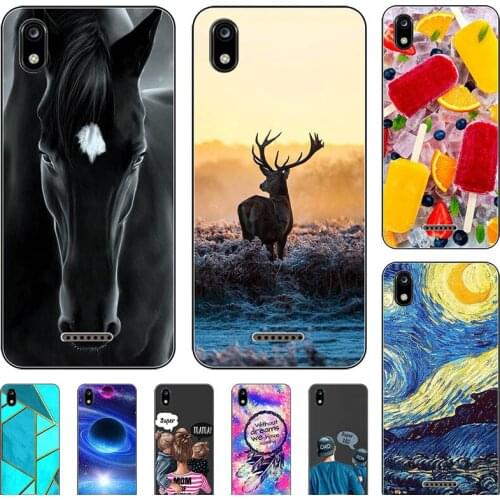 Fashion Bumper Cute Case For Wiko Y51 Y50 Y70 Case For Wiko Sunny 5 Lite Soft Silicone Cat Horse Flower Cover Back Shell