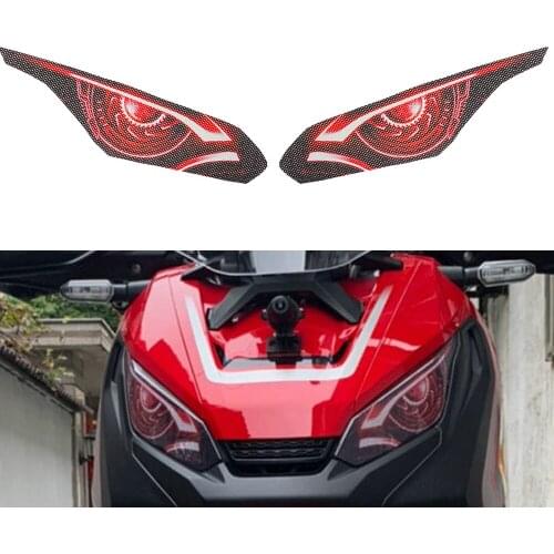 Motorcycle 3D Front Fairing Headlight Stickers Decal Protection Sticker FOR HONDA XADV 750 X-ADV 750 XADV750 X ADV 750 2017-2020