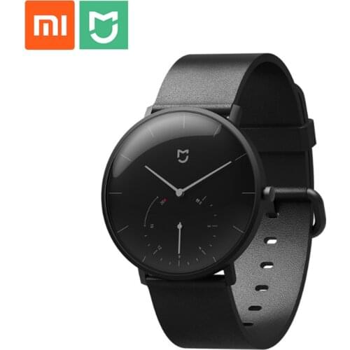 New Xiaomi Mijia Smart Quartz Watch Bluetooth 4.0 Waterproof Pedometer Men Women Casual Mi Smartwatch Automatic Calibration time