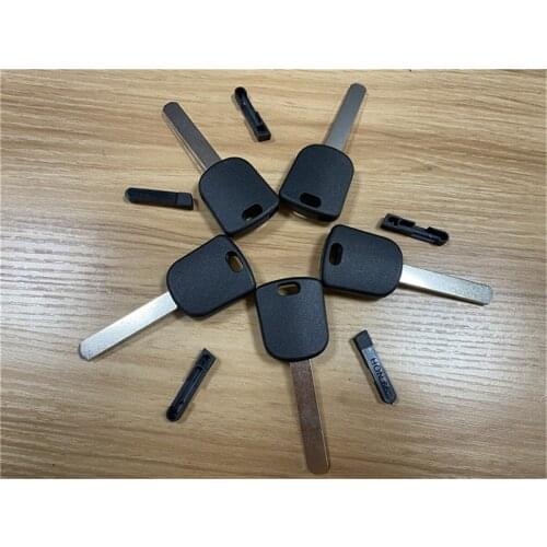 RIOOAK New BEST quality 5PCS/Lot Transponder Key Shell Case fob blank With Plug Fob for Honda No Logo free shipping
