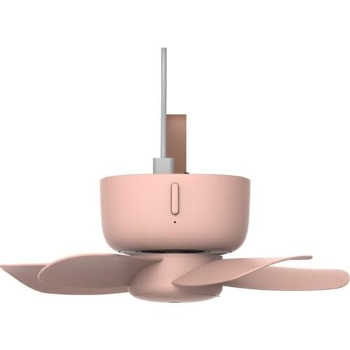 Remote Control Camping Tent USB Ceiling Fan Dormitory Micro Fan Ultra Quiet Mini Ceiling Fan Timing/Wind Speed Adjustable
