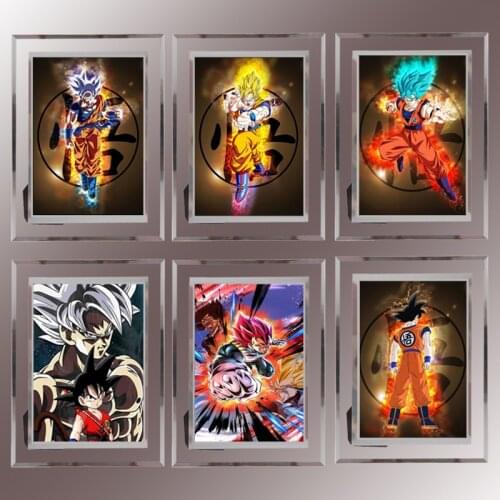 Japanese Anime Dragon Ball Goku Canvas Posters and Prints Home Decor Accessories Modern Wall Art Room Childrens Bedroom