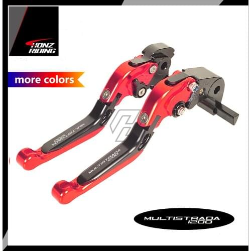 For Ducati MULTISTRADA 1200 S GT 1200S 1200GT 2010-2016 Foldable Brake Clutch Lever