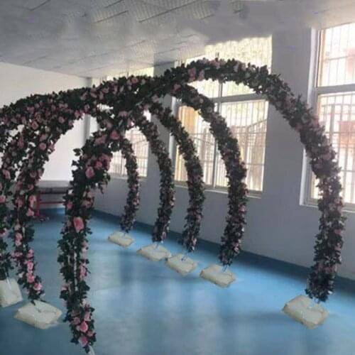 Wedding arch event party backdrop stand balloon arch frame decorative flower structure door decoration