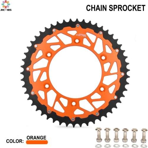 Motorcycle Rear Sprocket 42 44 45 46 47 48 49 50 51 52T For KTM KTM EXC EXE SX XCW MXC SXS XC 250 300 350 380 400 450 520 525