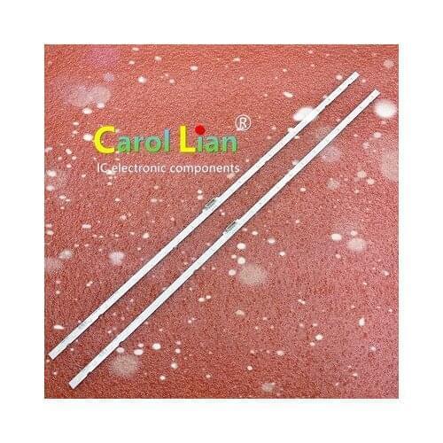 10peças/lote tira conduzida luz de fundo para Samsung UE40NU7100 UN40NU7100 40NU7100 UE40NU7120 LM41-00550A 00549A BN61-15481X B