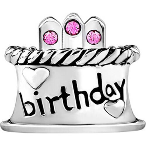 Beads for jewelry making. Inlay red acrylic cake shaped beads. suitable for Pandora bracelets and fashion jewelry