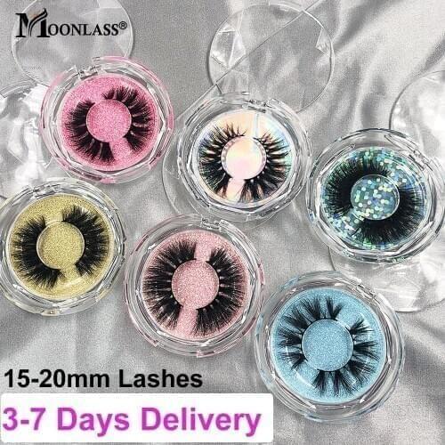 Fast Shipping 3D Mink Lashes Packagaing Boxes Wholesale Full Strip Cruelty-free Fake Lashes Bulk Natural False Eyelashes Vendors