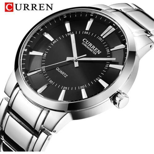 Watch Men Top Luxury Brand CURREN Quartz Sports Watches Waterproof Men Full Steel Army Military Mens Watch Relogio Masculino