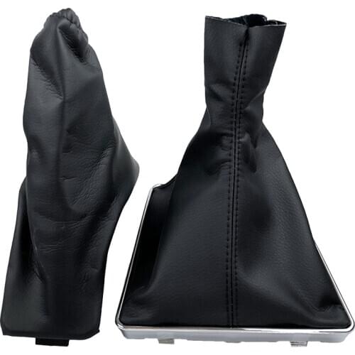 For Opel ASTRA H Gear Shift Knob Gaiter Boot Case Handbrake Grips Parking Hand Brake Boot Protect Cover Car Styling Accessories