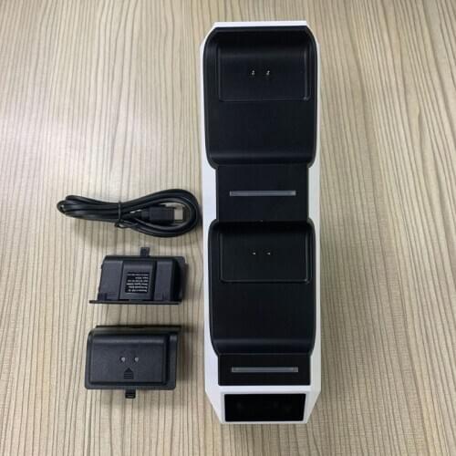 For -Xbox Series X Dual Controller Charger Status Display Portable Charger