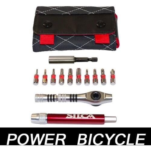 Italy Silca T-Ratchet 2nd Generation Portable Bicycle Torque Wrench Road Bike Carbon Fiber Torque Wrench Durable S2 Steel
