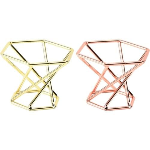 50LB Metal Display Stand for Crystal Glass Lens Ball Sphere Globe Holder Swirl Leg Makeup Sponge Organizer Rack Divination Base