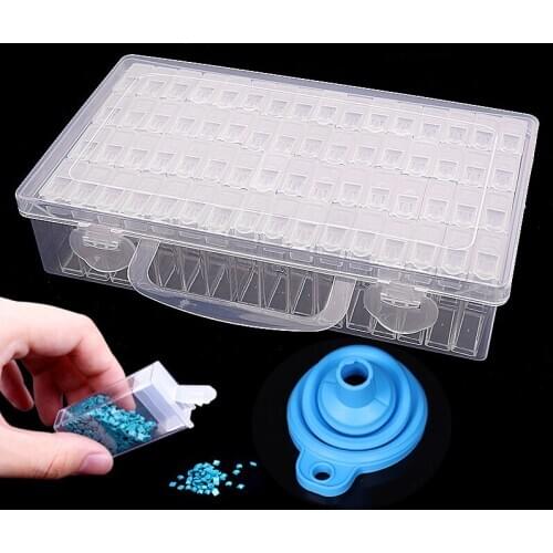New 2020 Portable Diamond Painting Storage Containers Storage box Diamond Painting Accessories tools for diamond embroidery